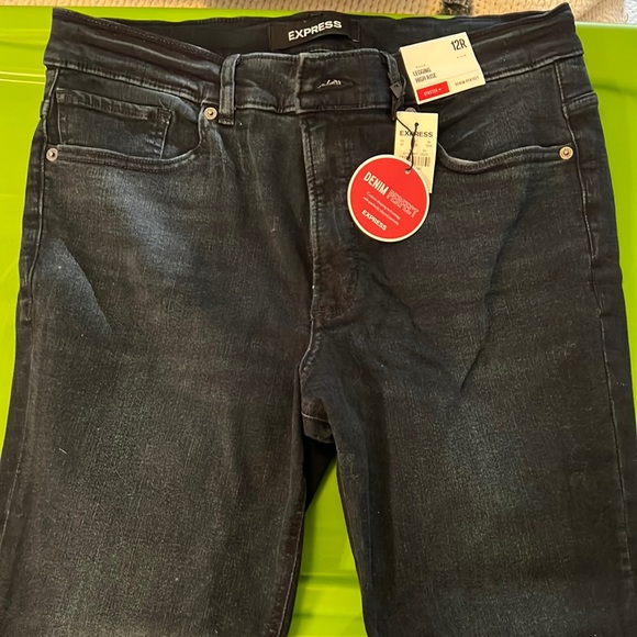 Dark blue Express jeans - Picture 1 of 5